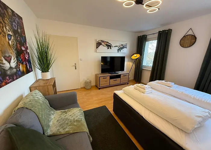 Apartamento Immo-vision - Vw Näher Geht Nicht, Parkplatz, Küche, Wlan Wolfsburgo